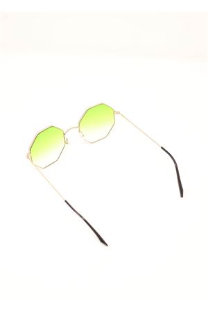 Women's sunglasses with gradient green lenses Medy Ooh | B403VERDE